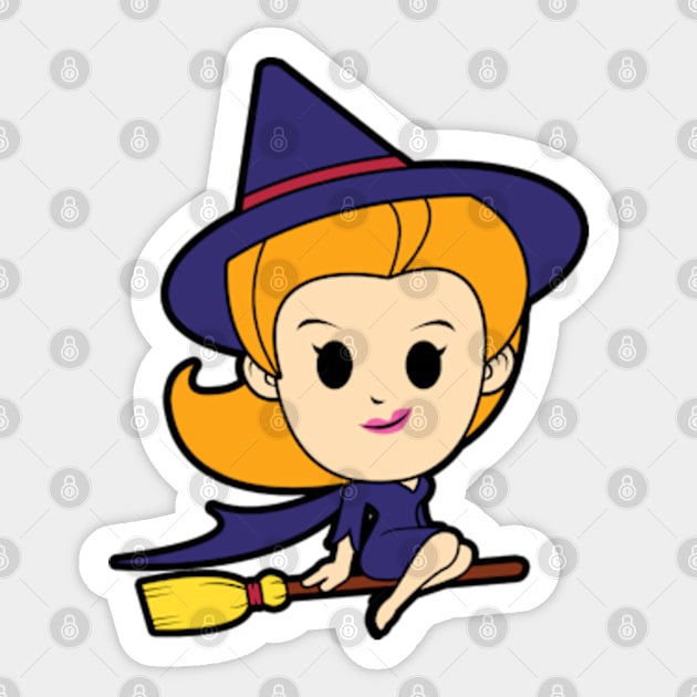 Bewitched Sticker by mighty corps studio